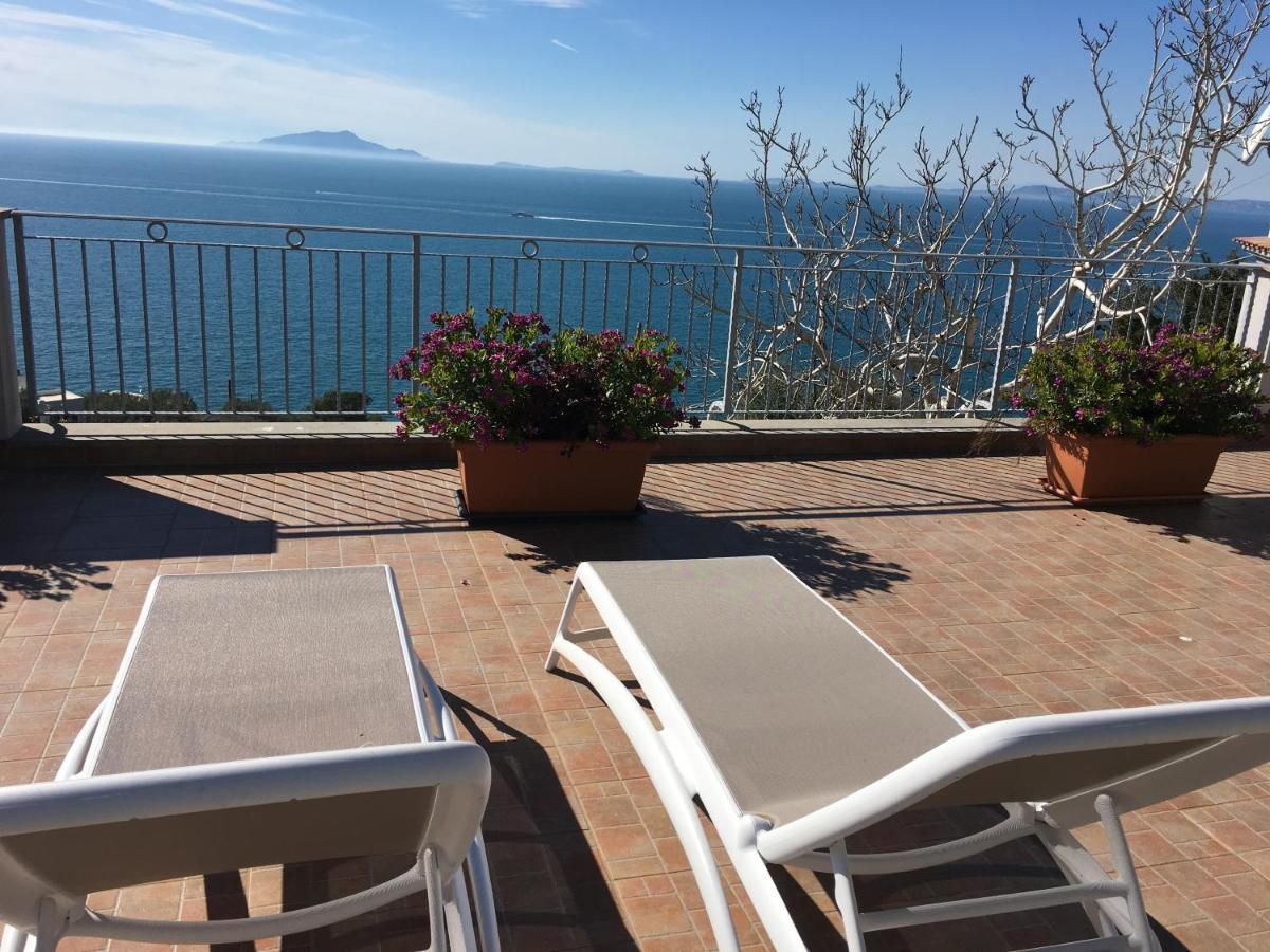 Villa D'Amare Capri View Massa Lubrense Dış mekan fotoğraf